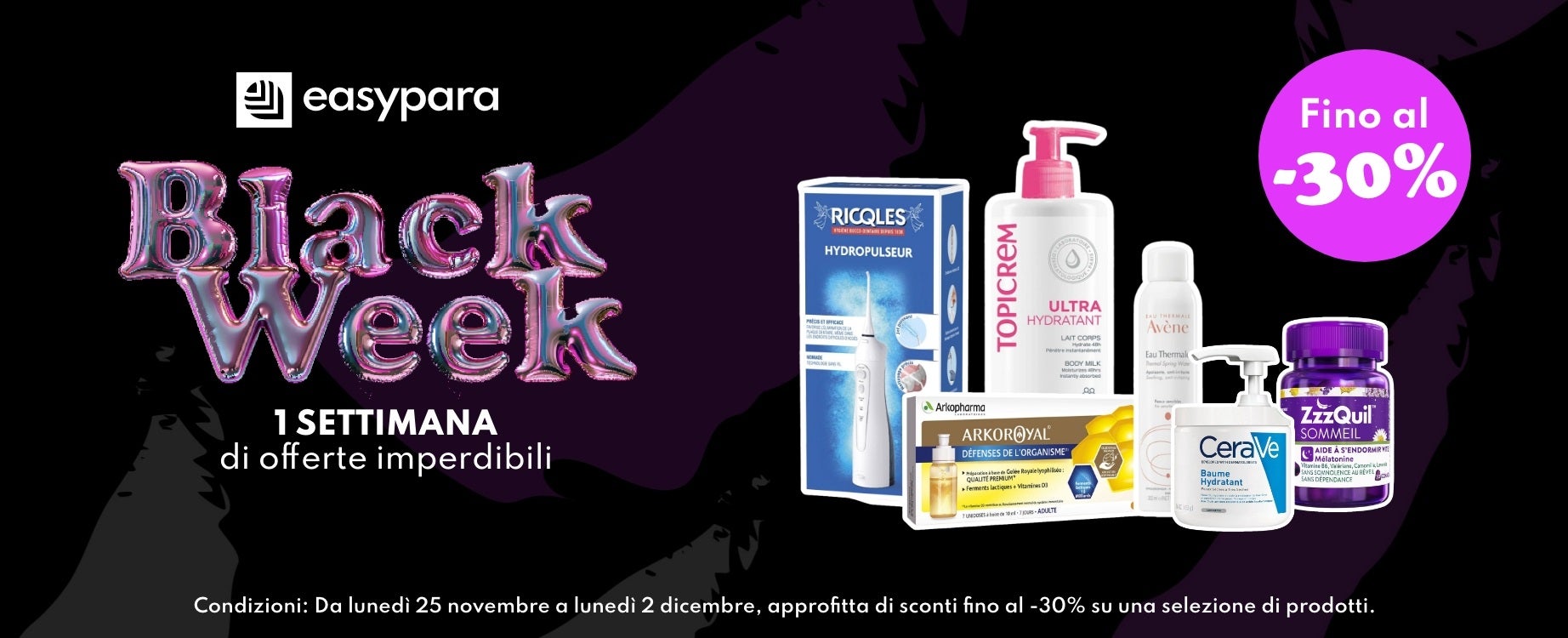 Black Week: 1 settimana de offerte imperdibili!