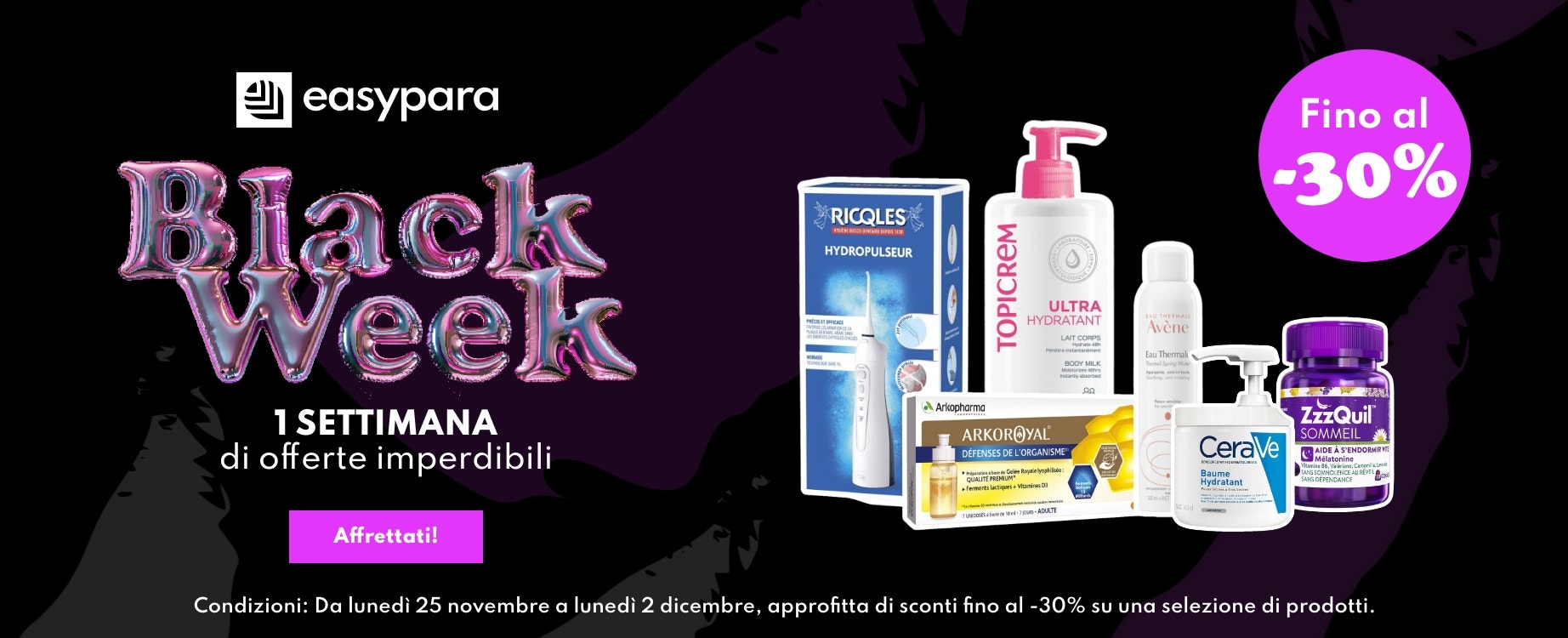 Black Week: 1 settimana de offerte imperdibili!