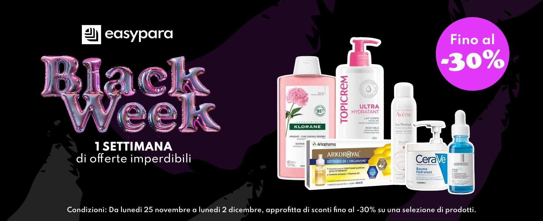 Black Week: 1 settimana de offerte imperdibili!